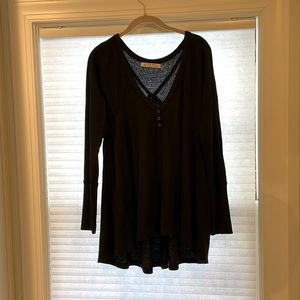 Free People black thermal